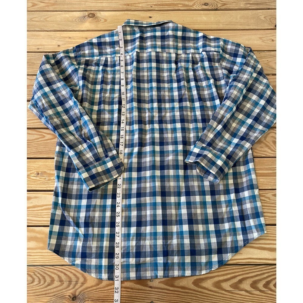 Pendleton Check Button Down Shirt Size Large Men’… - image 4